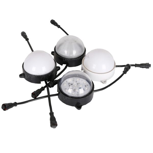 High Quality PC Base 100mm 3W DMX512 Control Addressable LED Dot Lights