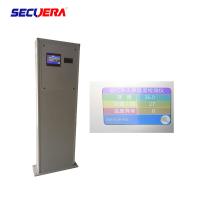 Paseo inteligente con sensibilidad ajustable de la exploración termal infrarroja de la puerta de la temperatura