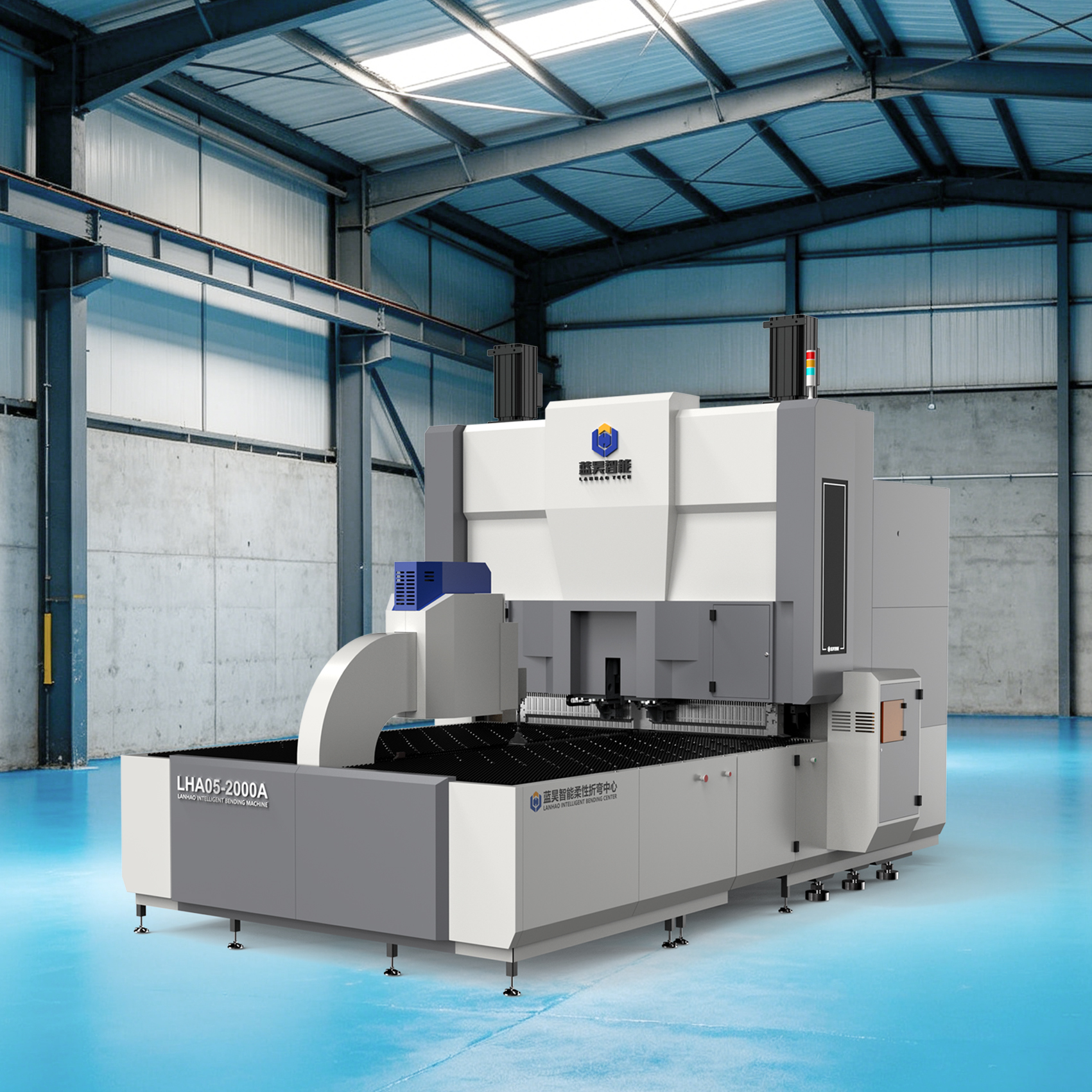 LHA-2000A CNC Panel Bender High Precision Automatic Sheet Metal Bending Machine