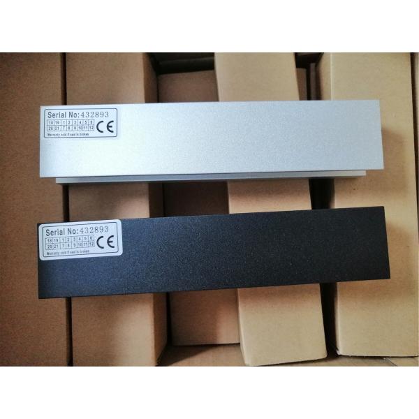 Чернота OEM кронштейн двери u 90 градусов стеклянный для электрического магнитного замка