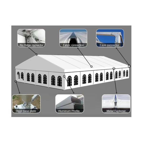 Популярная большая водонепроницаемая наружная палатка из алюминиевого сплава