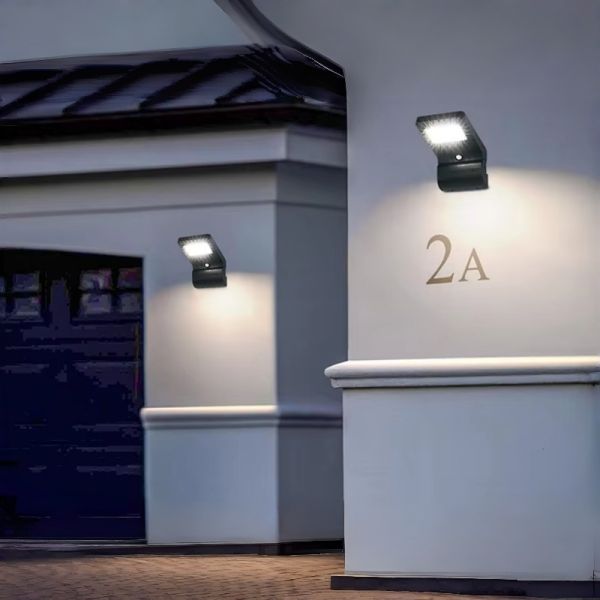 IP65 Waterproof LED Solar Wall Light Modern LED For Outdoor Garden 