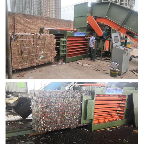 35000 KG Energy Mining Horizontal Hydraulic Baling Press for Waste Disposal Solutions