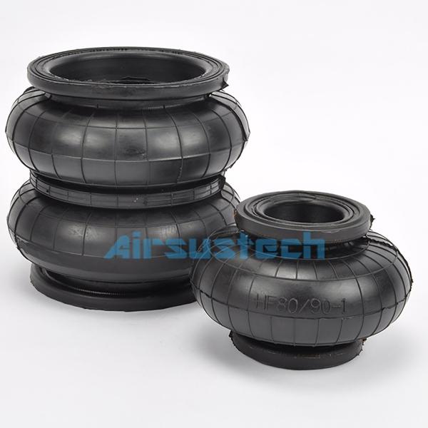 HF80/90-1 Air Spring Bellows Air Bag Double Convoluted Rubber Air Shock Absorption