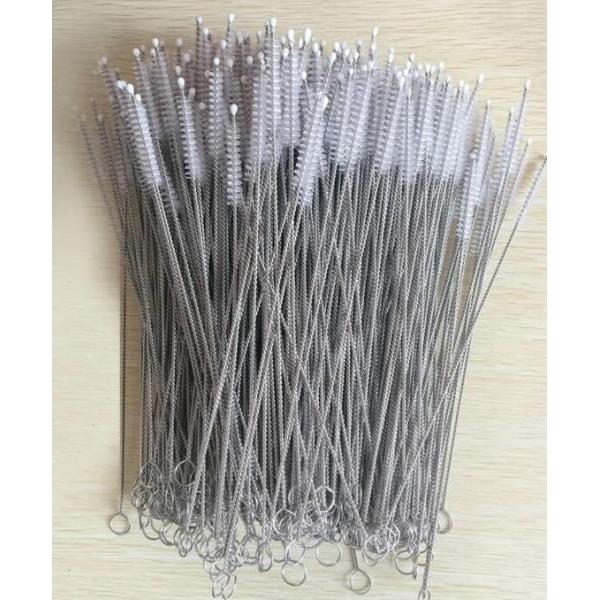 Baby Bottle Cleaning Brush , Nylon Tube Brush For Cleaning Coffee Machine