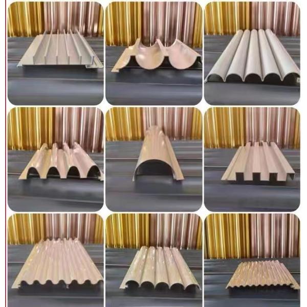High Standing Edge Corrugated Aluminum Panels Ventilation Waterproof Thermal Insulation