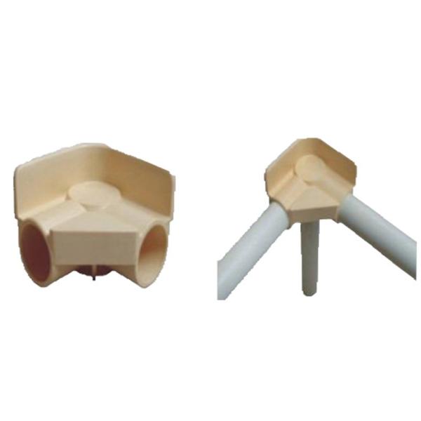 Соединения трубы 90 градусов пластичные, соединение трубы 3 путей окружающей среды содружественное