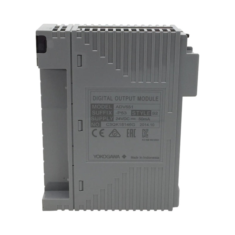 Yokogawa ADV551-P53S2 32-Channel Digital Output Module with 24 V DC Transistor Output for Dual-Redundant FIO Configurations