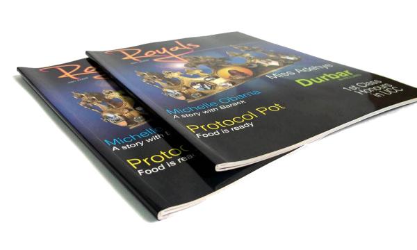 210 * 285mm ont réutilisé les magazines de papier matérielles SGS-COC-007396 du commerce d'impression d'art/fantaisie