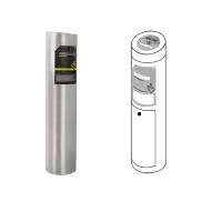 Cylindre de tréfilage de collecteur de carte de baisse de l'acier inoxydable 304 pour le système de gestion de visiteur