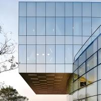 UV Resistance Yes Unitized Curtain Wall with Triple Tempered Glass and mainland Top Hardware