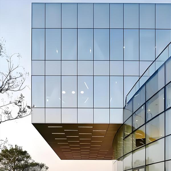 UV Resistance Yes Unitized Curtain Wall with Triple Tempered Glass and mainland Top Hardware