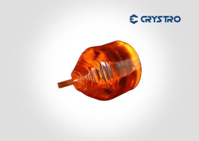 Cristal piezoelétrico personalizado de Langasite La3Ga5SiO14 LGS dos materiais