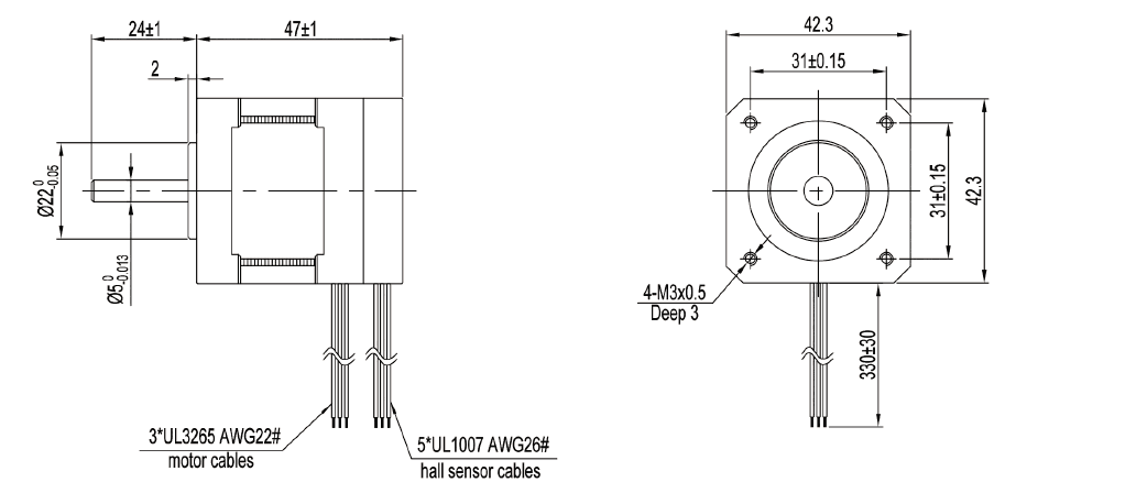 24v мотор 42mm коробки передач уменьшения Nema 17 безщеточный 1 216 коэффициент 0.66nm