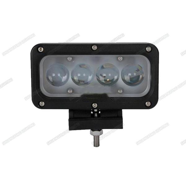 40w 4D Lens LED Spot Work Light , 6000K Jeep Boat SUV LED Vehicle Work Light