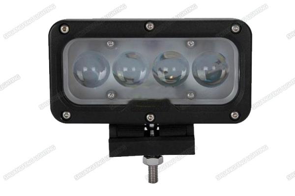 40w 4D Lens LED Spot Work Light , 6000K Jeep Boat SUV LED Vehicle Work Light
