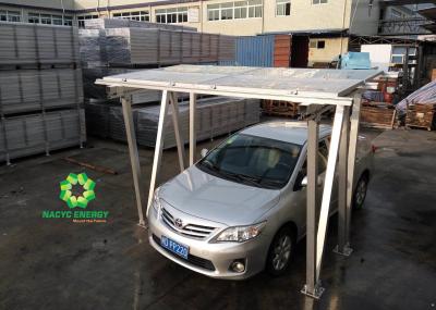 Os sistemas solares do Carport ilustre profissional anodizaram o material 6005-T5 de alumínio