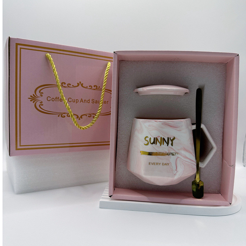 Customizable Logo Ceramic Tea Cup Design Thermostat Cup for Wedding Gift Full Payment