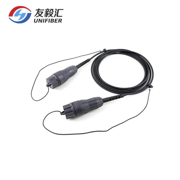 FTTA CPRI IP67 Waterproof FullAXS LC UPC Fiber Cable Assembly
