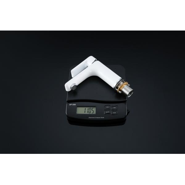 Waterfall Bathroom Basin Faucet White Single Handle Hot and Cold Basin Mixer