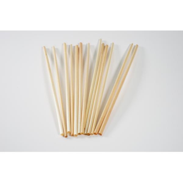 blé Straw Biodegradable Hotels Cafes de 3-5mm 200mm