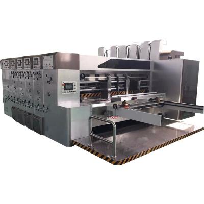 Entalhe a impressora Slotter Die Cutter que da profundidade 240mm Flexo a máquina corrugou o cartão