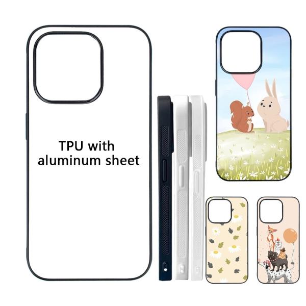 カスタムTPUスマホケース ラバー昇華型スマホケース iPhone 16 シリコンケース 熱転写に最適