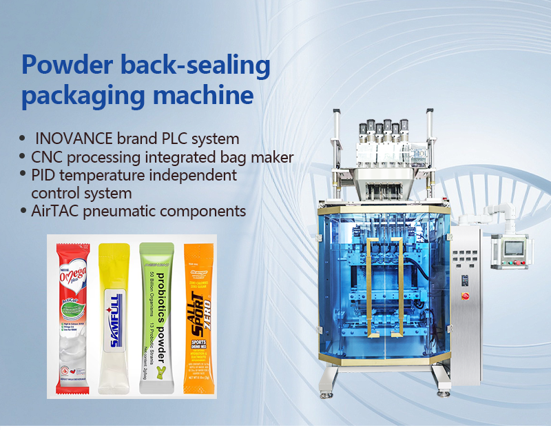 Durable Multi Lanes Automatic Curry Five Spice Chili Cumin Cinnamon Turmeric Oregano Powder Sachet Filling Packing Machine