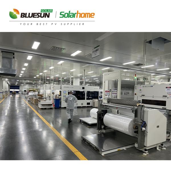 Bluesun Easy Installed Solar Power Panel Solar Pv Module 540w 550w 560w Home Use Solar Panels Wholesale House