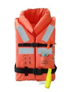 Nylon Foam Sea Life Jackets High Strength Tape With Plastic Whistle