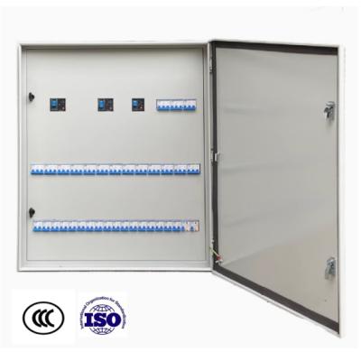 Powder Coated Metal Wall Mounted Electrical Enclosure With Breaker Leakage Protector