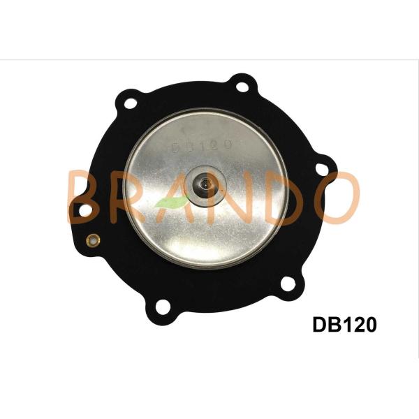 Black Rubber Pneumatic Power Valve Diaphragm Of MECAIR Type With Great Sealing