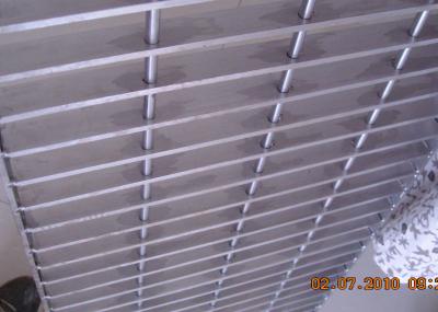 Plain Bar Stainless Bar Grating , Anti Corrosive Floor Grates Stainless Steel