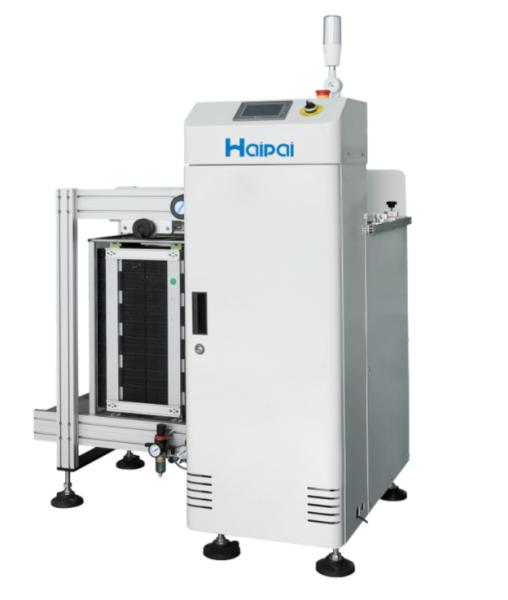 HP-450S Automatic PCB Loader Machine PLC Touch Screen Control For SMT Assembly Lines