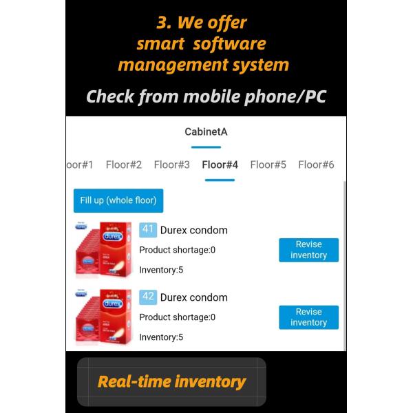 Wall Mount Mini Condom Vending Machine Customised With Smart System