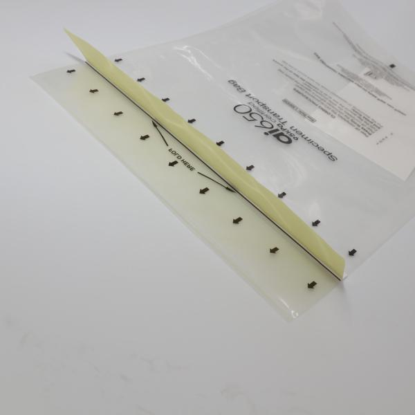 Польза лаборатории мешков биохазард образца стороны Гуссет патологии печатания Гравуре пластиковая