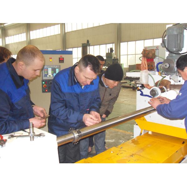 9500MM Length Johnson Wire Screen Welding Machine For Pulp / Paper