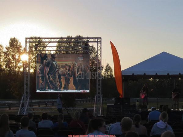 P4mm SMD1921 Outdoor LED Video Wall High Brightness High-Definition LED Screen Wall