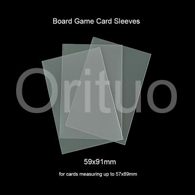 Protetores de cartão TCG sem brilho para jogos de tabuleiro 59 x 91 mm