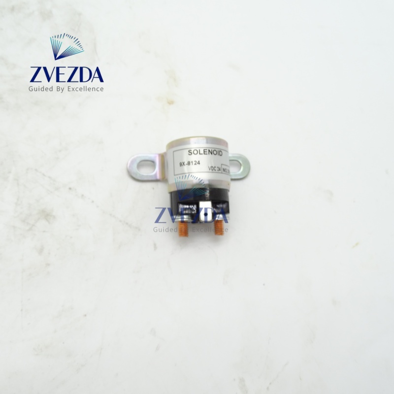 Excavator Engine Solenoid Relay 9X-8124 DC24V