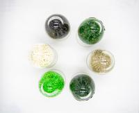 Milky White RPET Pellets GRS Certified Recyclable Plastic Raw Material PET Pellet
