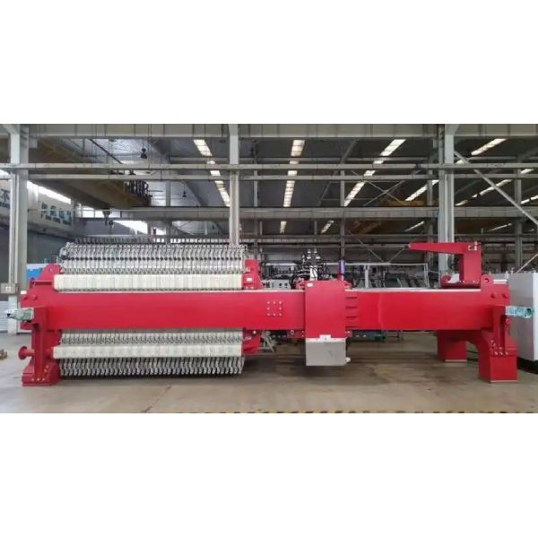 Intelligent Walking Filter Press With Automatic Filter Cloth Correction System