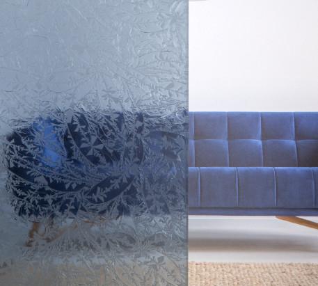6-12mm Patterned Tempered Glass , Coloured Textured Glass Oleophobic Coating