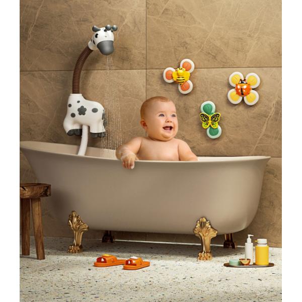 PC Plastic Electric Sprinkler for Baby Shower Toys 0-3-Year-Old Children's Bathroom