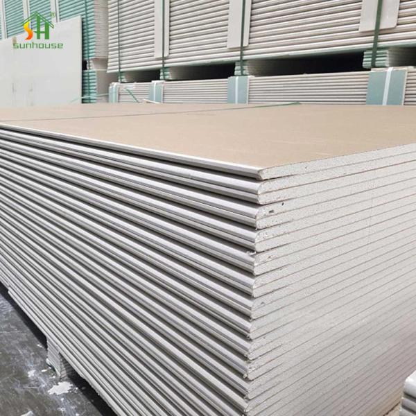 12mm Thickness 4x8ft Size Gypsum Board with 5 Years Warranty for Modern Interior Ceilings