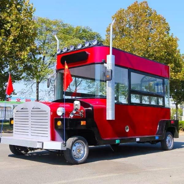 Mobile Food Truck with Thermal Insulation and Customised Electric Four-Wheel Design