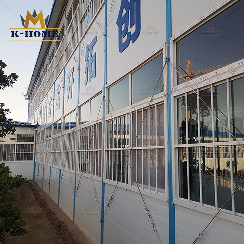 Модульный приобъектный временный панельный дом