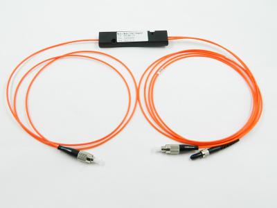 50 125um multimodos FC ao divisor ótico 2.0mm do PLC de SMA