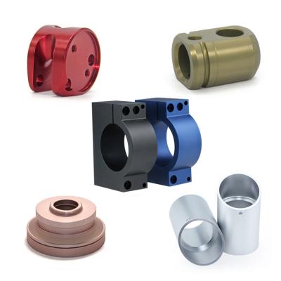 As peças de gerencio do CNC de S45C anodizaram as peças giradas de alumínio SO14001