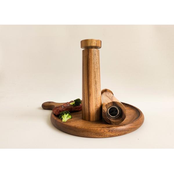 Естественный цвет древесины Деревянные солевые и перечные мельницы различных размеров для удовлетворения ваших потребностей